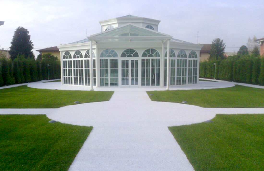progettazione Giardino d'Inverno - dopo